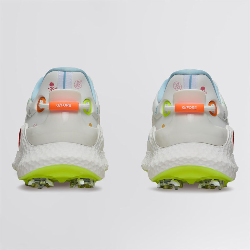 O2 TPU Upper Speckled Midsole Golf Shoes Snow/Multi