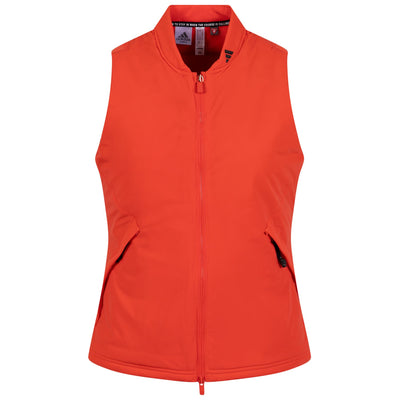 Womens Ultimate365 Tour Frostguard Gilet Bright Red - W23
