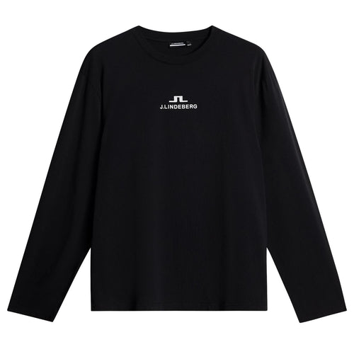 Cale Logo LS T-Shirt Black