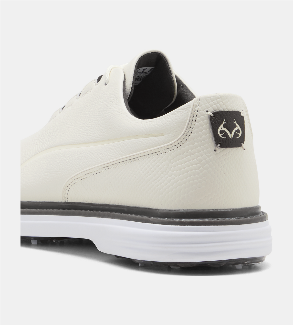 x REALTREE Helsinki G Spikeless Golf Shoes Warm White/Birch