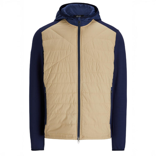 RLX Performance Wool Hooded Hybrid Jacket Refined Navy/Classic Khaki - SS25