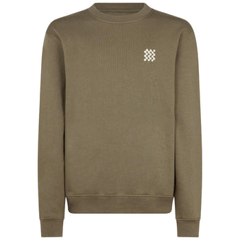 Organic Course Pullover Sweatshirt Olive