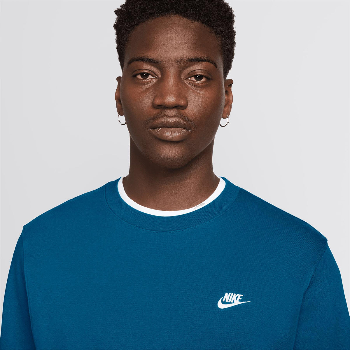 x Nike Golf Club Crew Neck Green Abyss/White