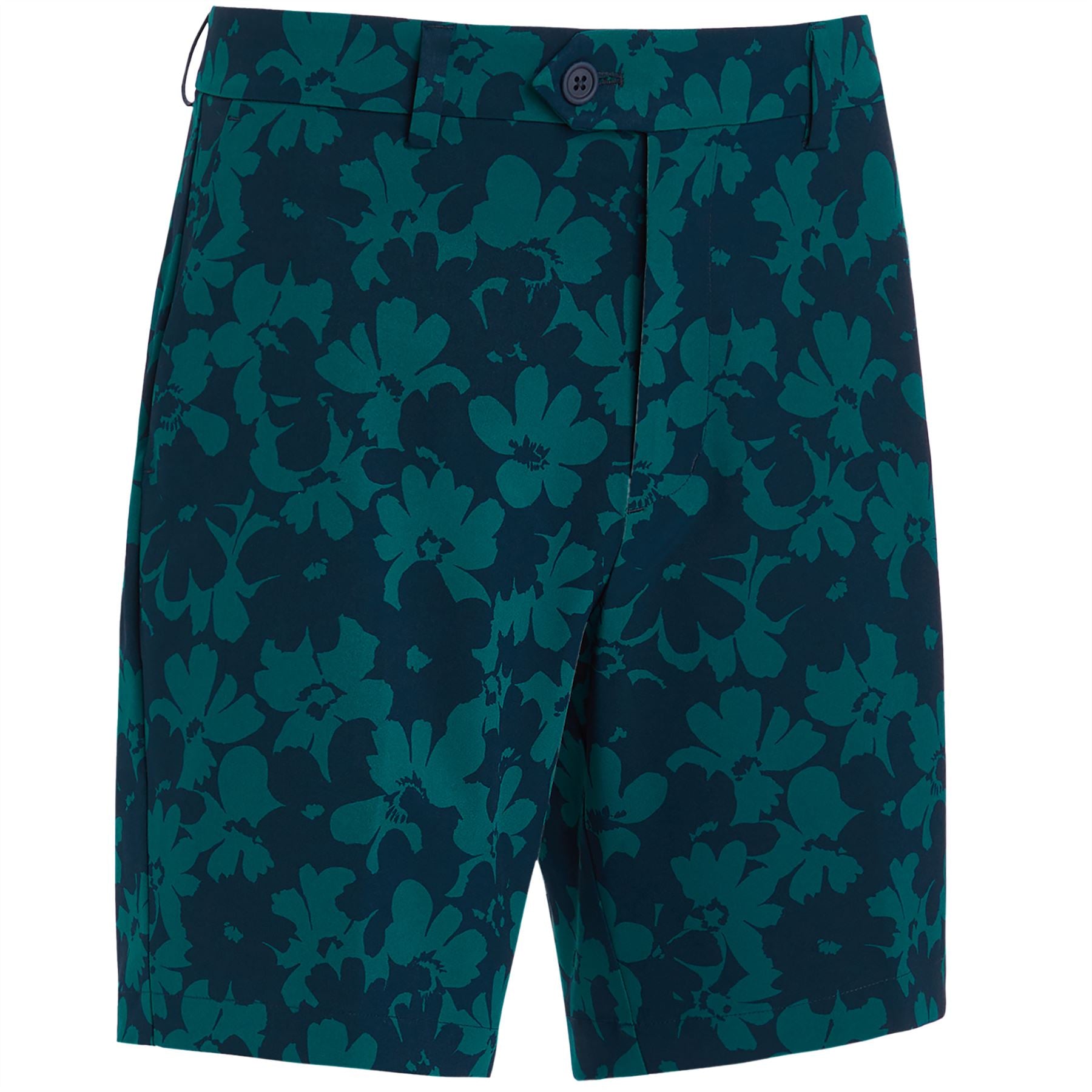 Contrast Floral Four-Way Stretch Maverick Shorts Twilight