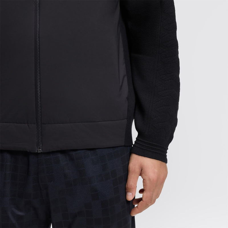 Mirror Hybrid Hooded Jacket Dark Blue