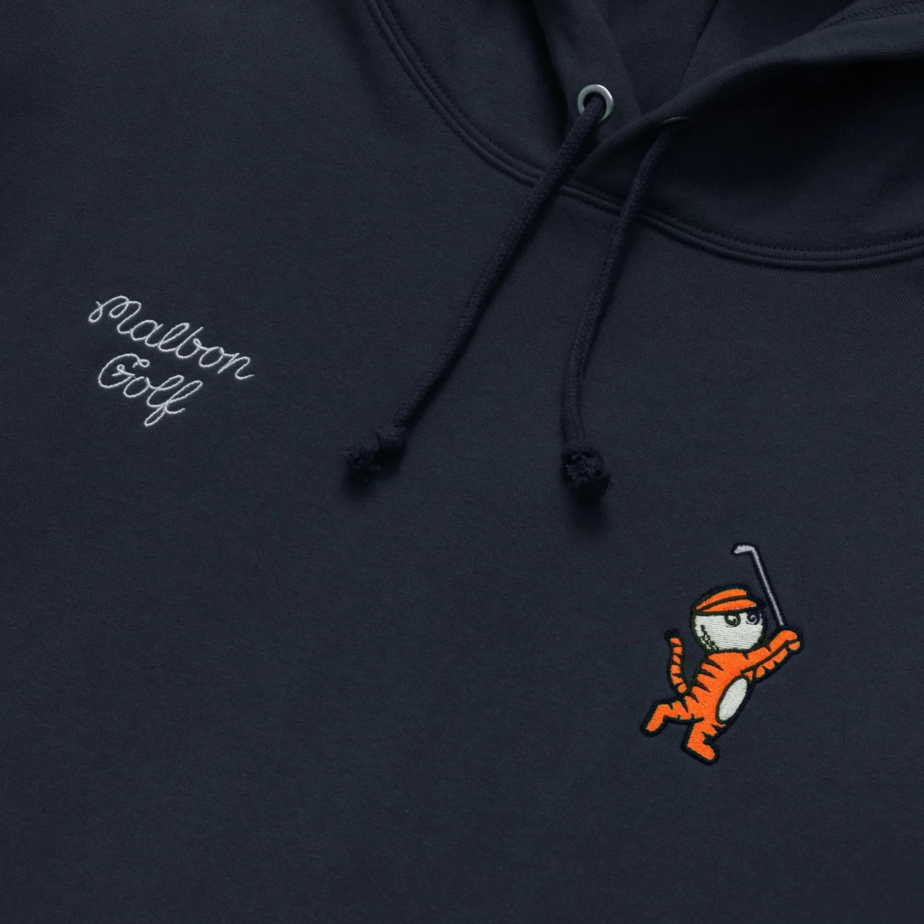 Malbon Golf Tiger Buckets Hoodie Navy | TRENDYGOLF UK