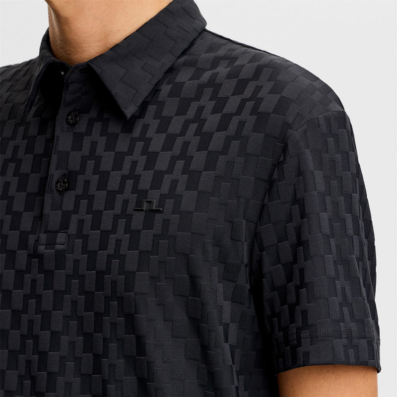 Kofe Jacquard Polo Black