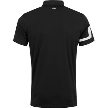 Heath Regular Fit TX Jersey Polo Black