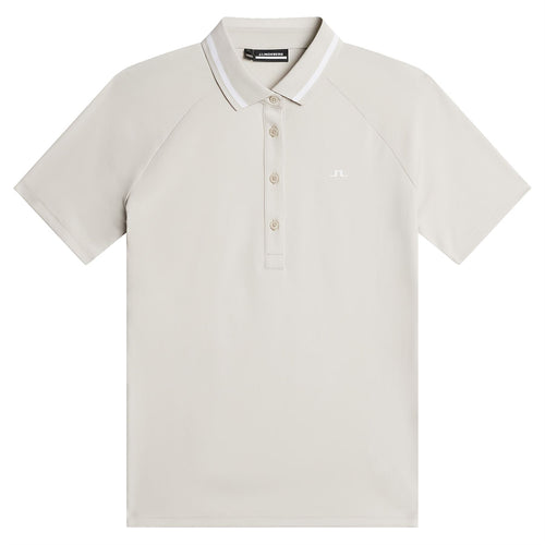 Womens Gunilla TX Jersey Polo Moonbeam - AW24