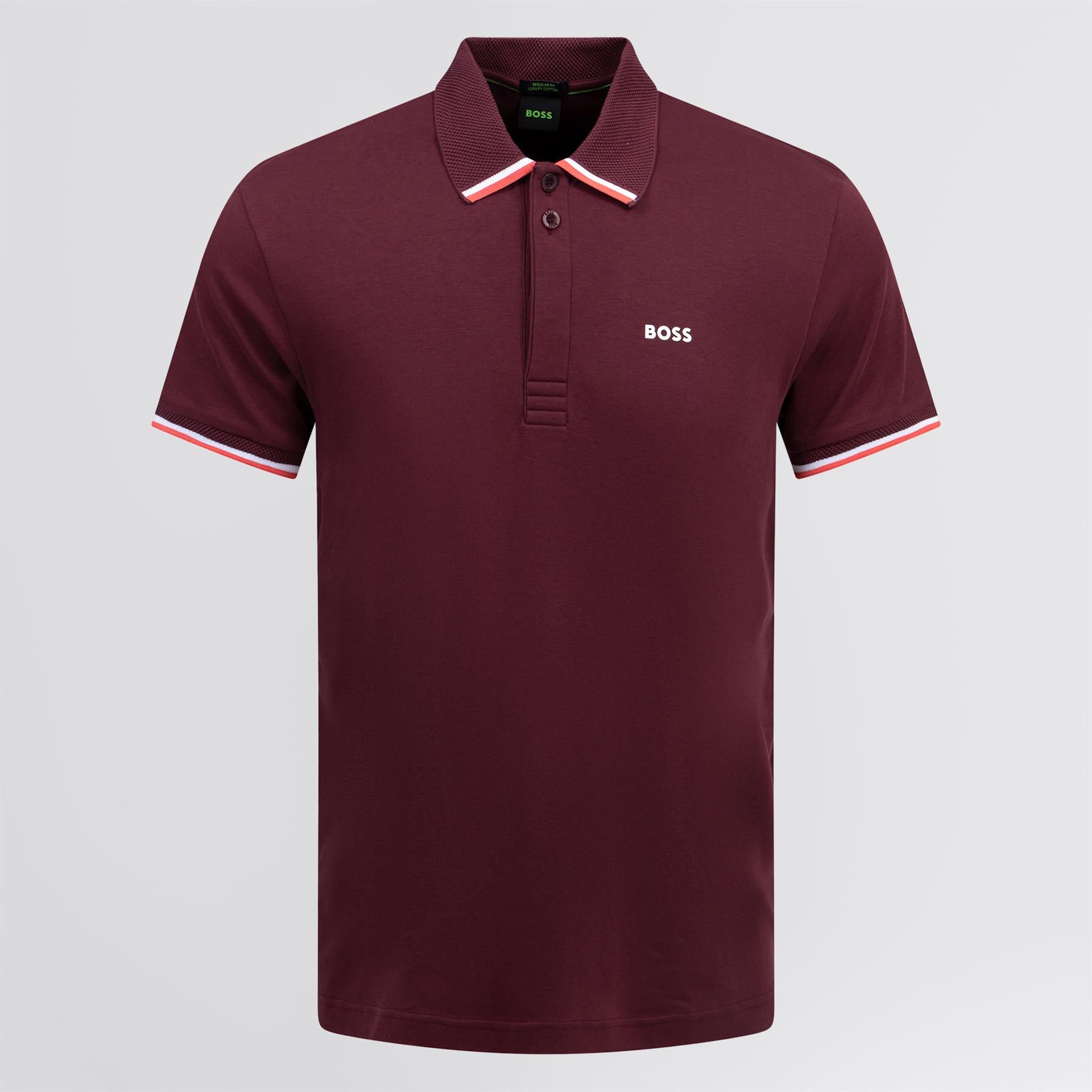 Paddy Lux Heritage Polo Medium Red