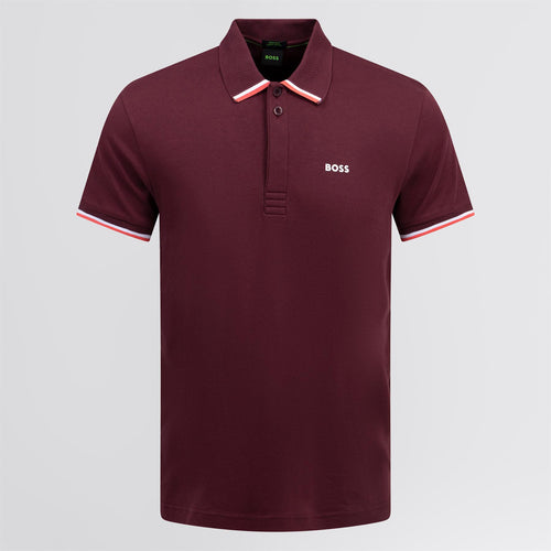 Paddy Lux Heritage Polo Medium Red