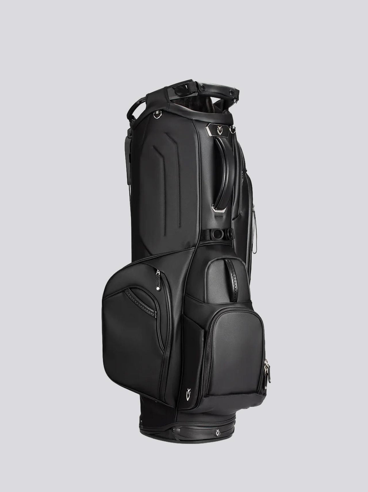 Player V Pro 7-Way Stand Bag Pebbled Black