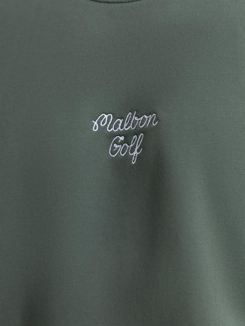 Malbon Golf Evergreen GC Crewneck Sweatshirt Evergreen