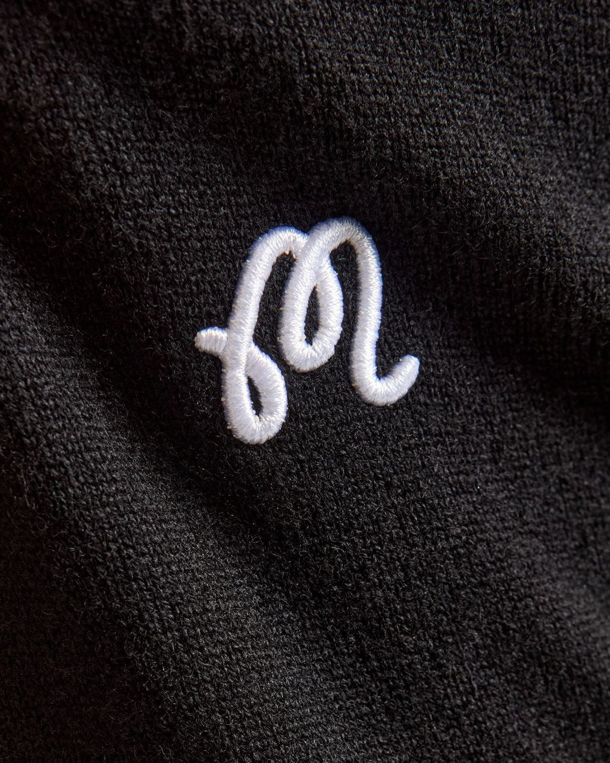 Mikayla Knit Polo Black