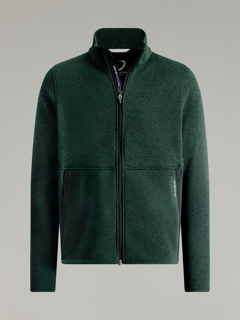 Maier Sweater Knit Fleece Jacket Night Forest Heather