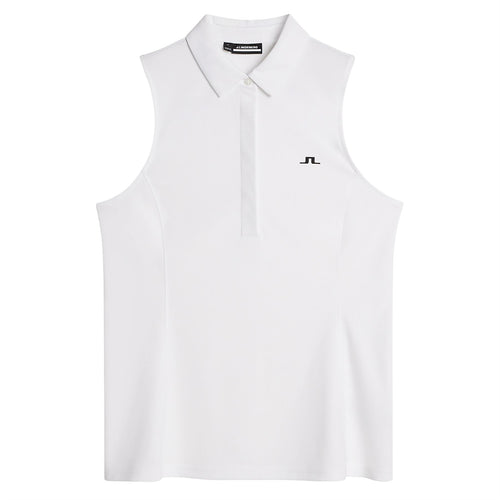 Womens Dena SL TX Jersey Polo White - SS25