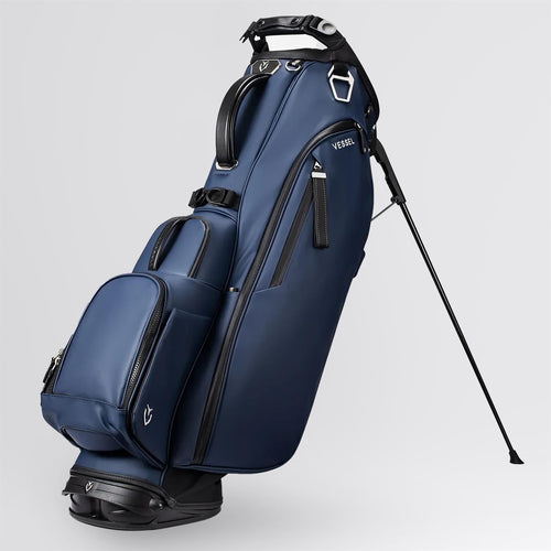 Player V 14-Way Stand Bag Pebbled Navy