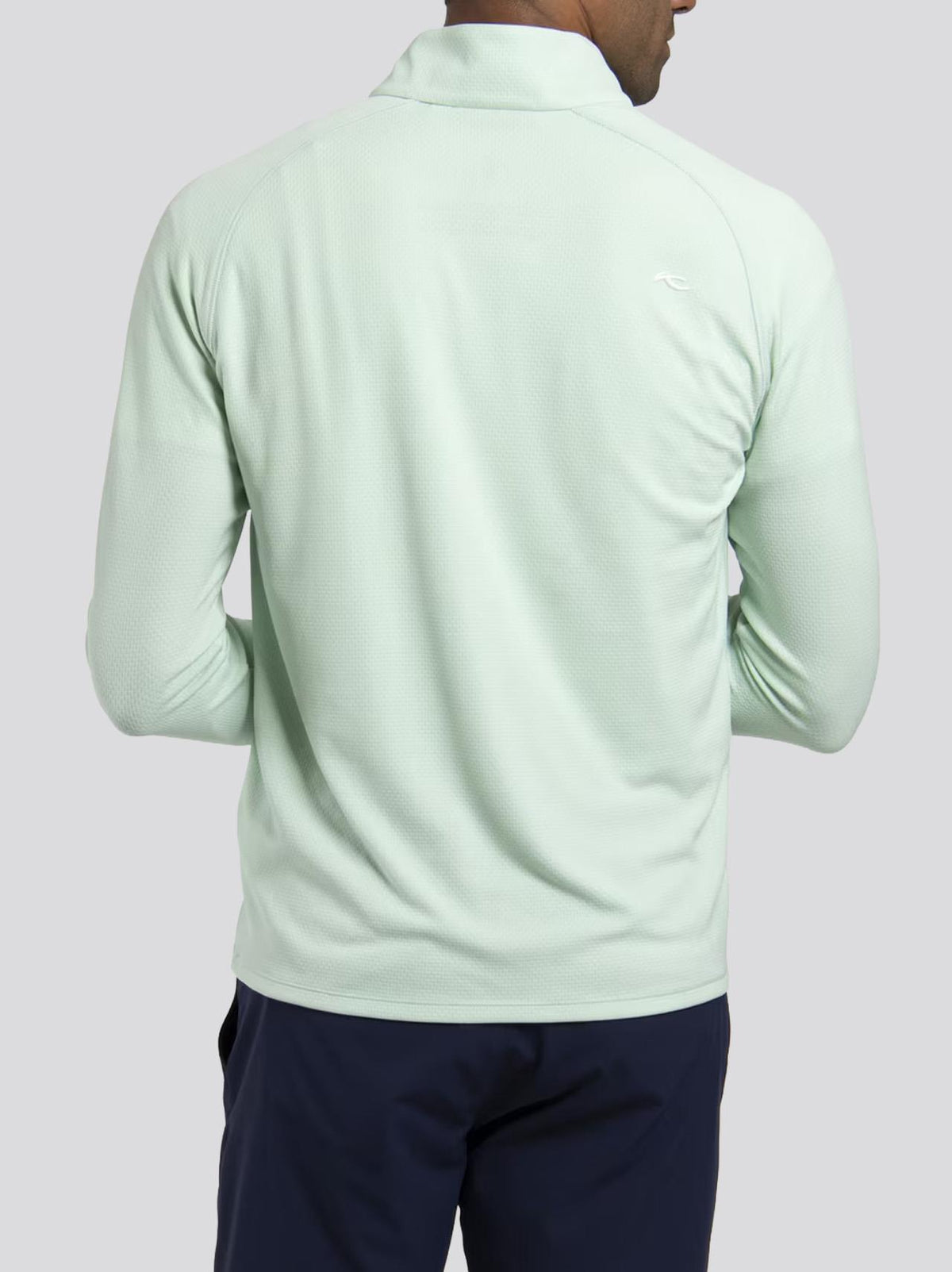 Capture Mid Layer Half-Zip Agave/Atlanta Blue