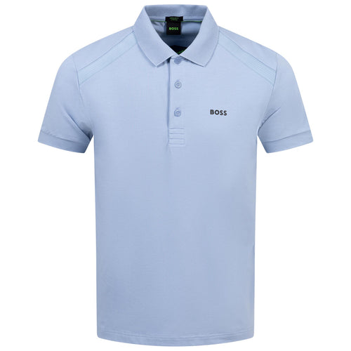 Paddy 4 Cotton Polo Open Blue - AW24