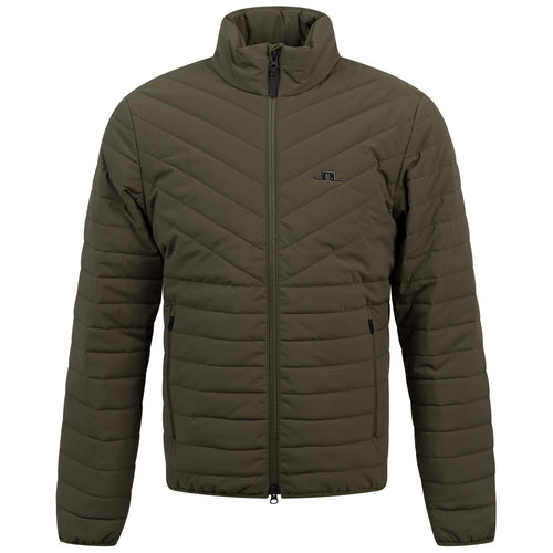 National Quilted Down Jacket Forest Green - AW24