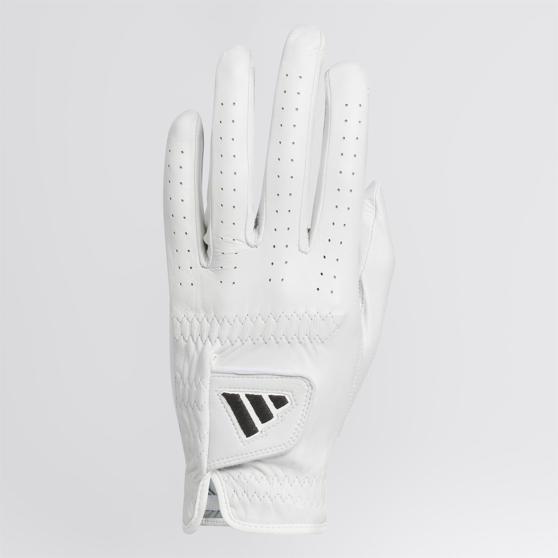 Pro Leather Left Hand Golf Glove White