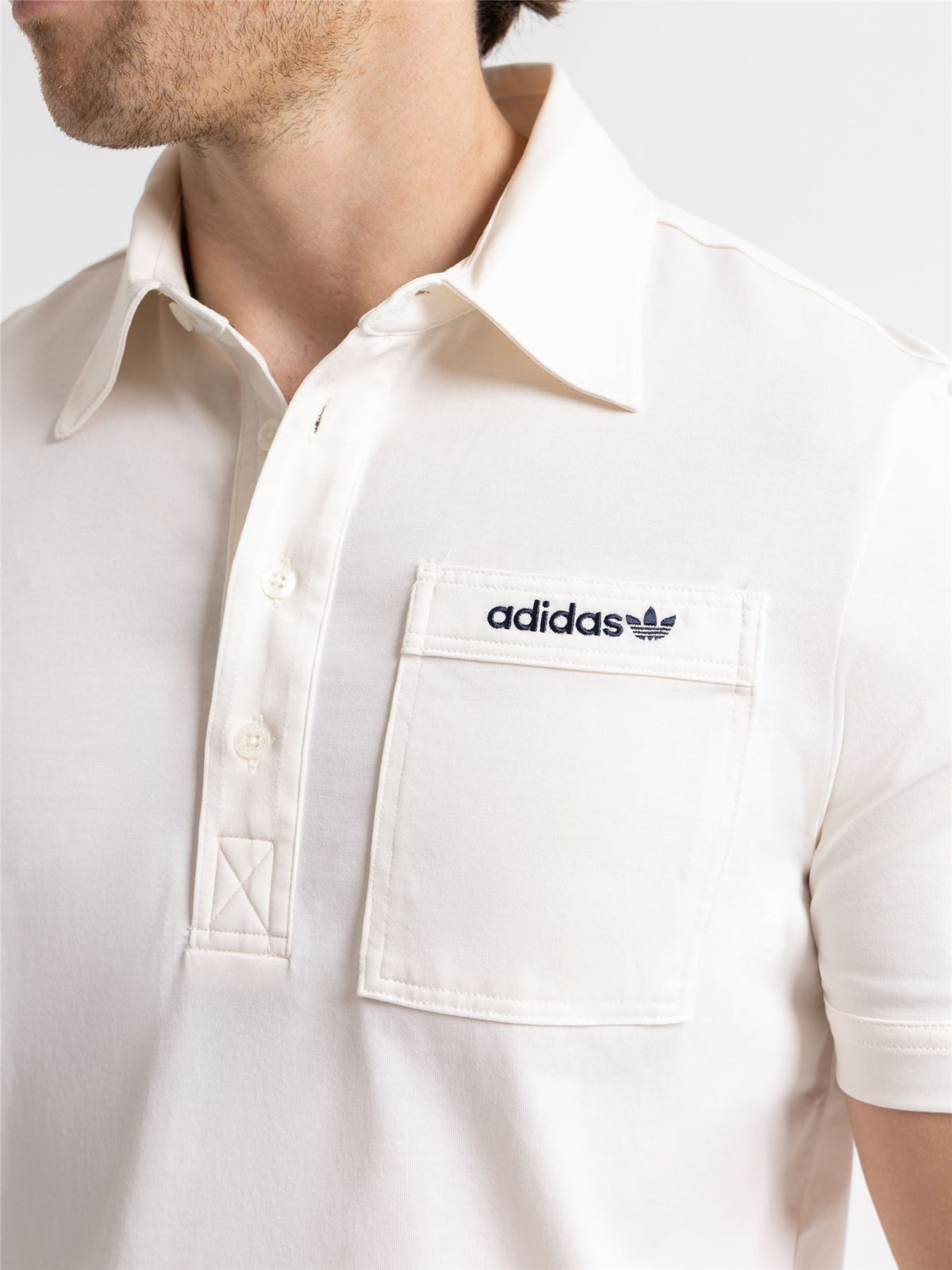 Originals Archive Pocket Polo Chalk White