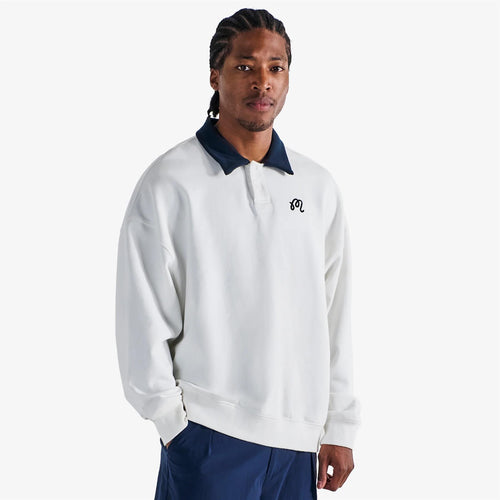 Artigianale Collared Crewneck White