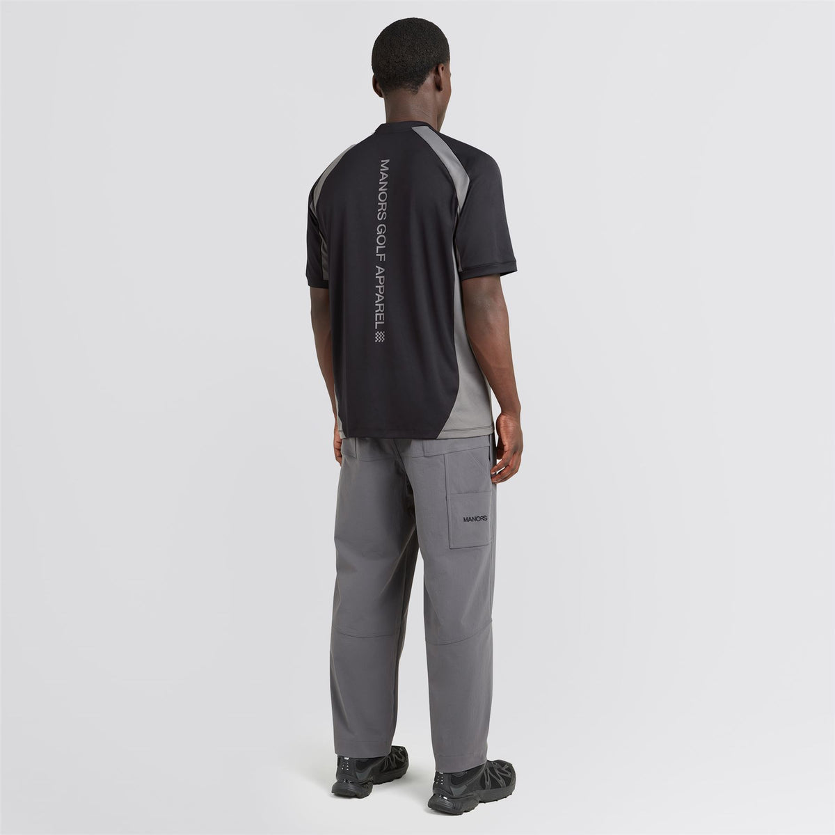 Tour Zip Polo Black