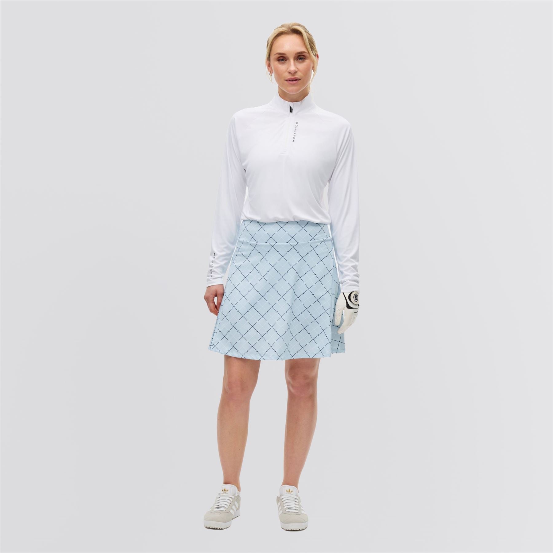 Luna Skort Micro R Check Skyway