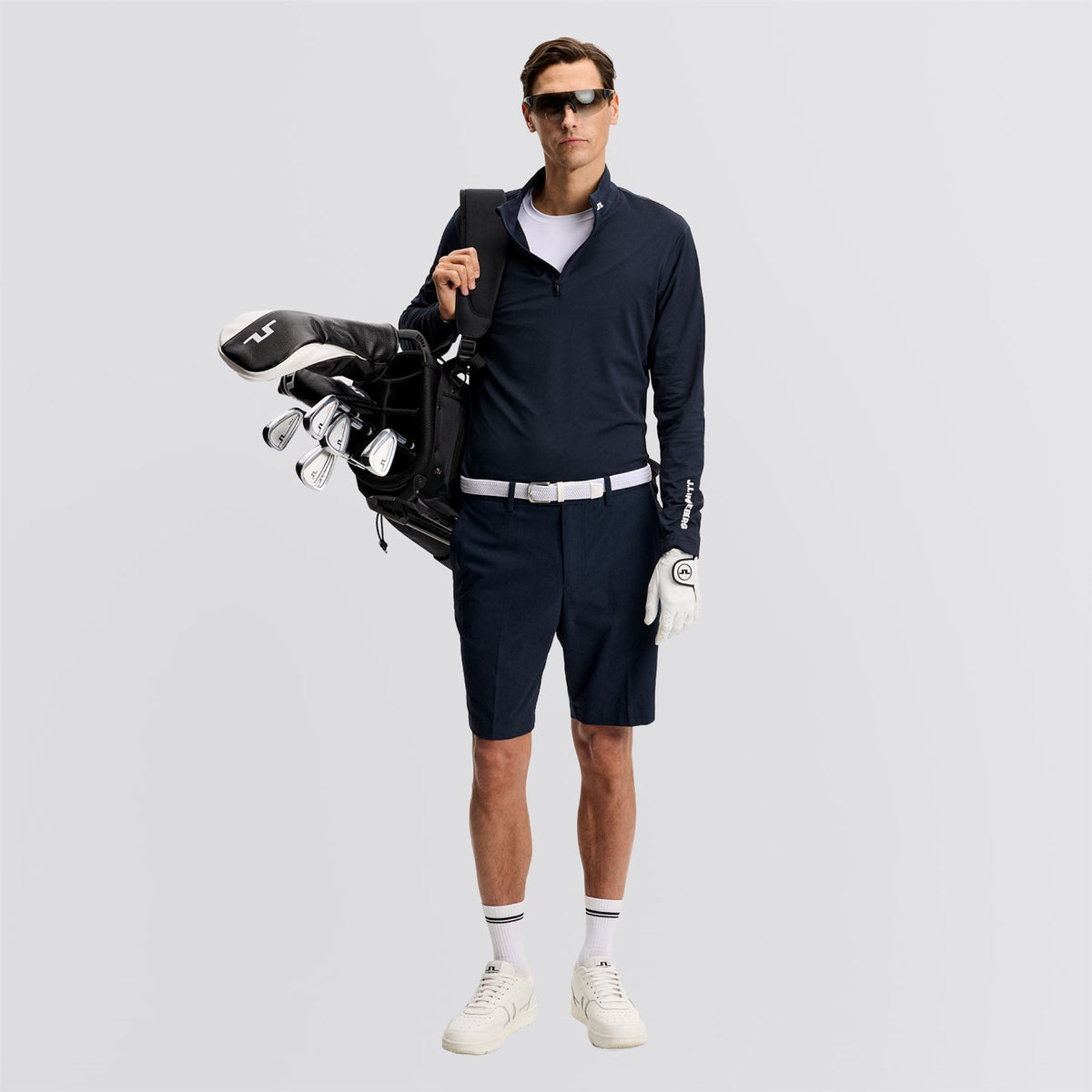 Tour Tech Mid Layer JL Navy