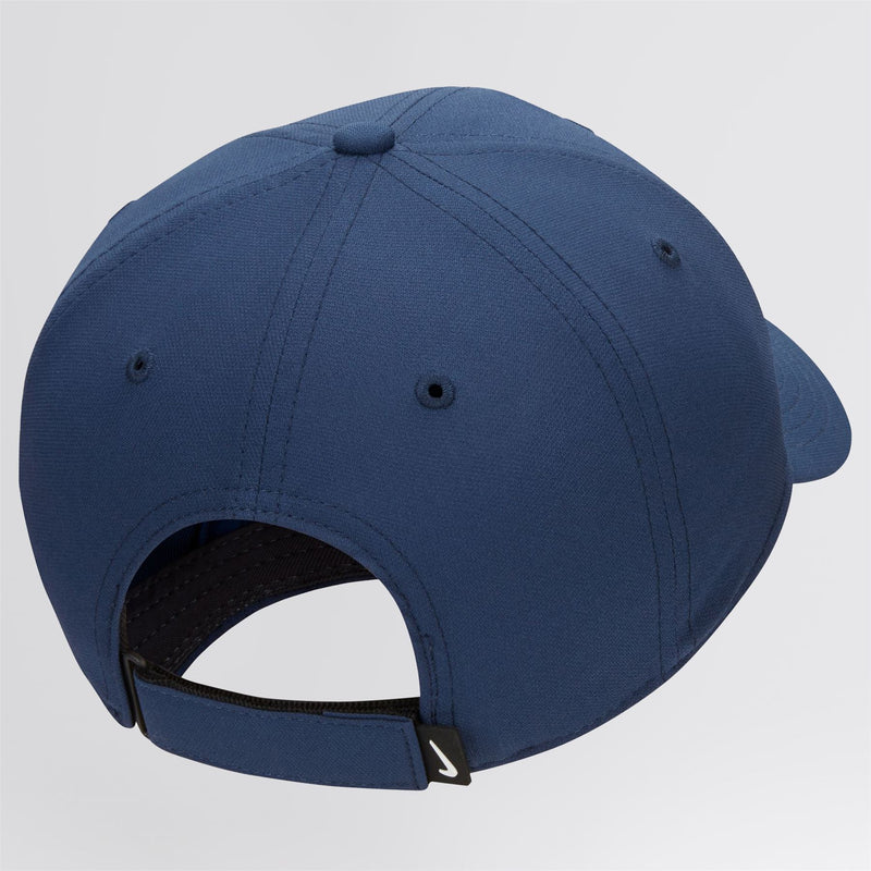 Structured Swoosh Cap Midnight Navy/White