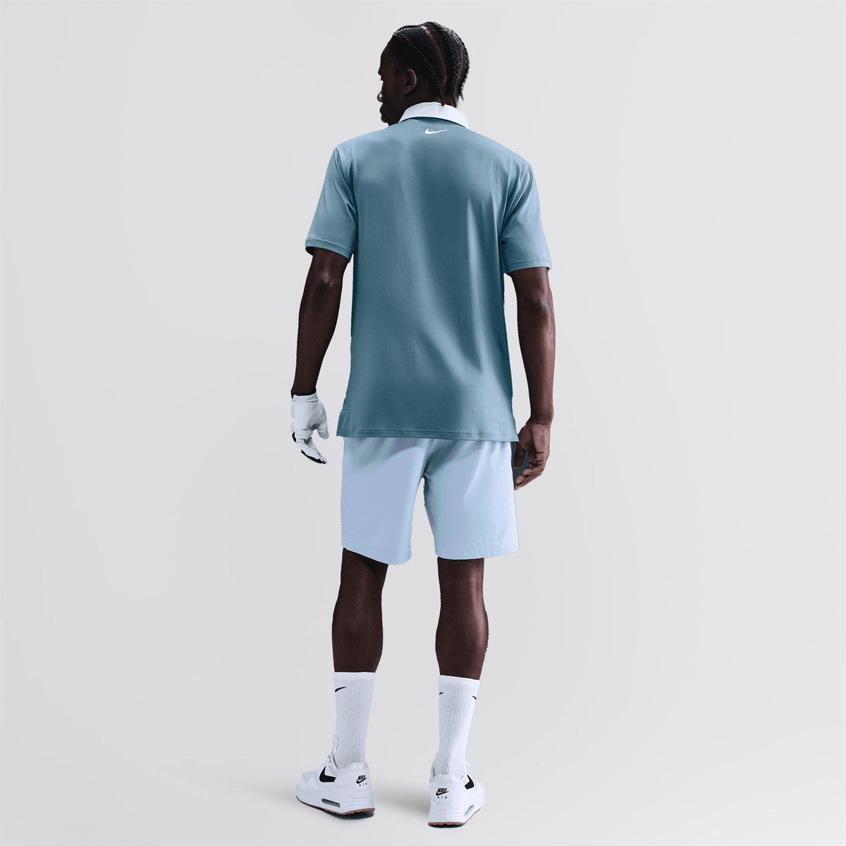 Dri-FIT Tour Contrast Polo Smokey Blue/Pure Platinum/Pale Ivory