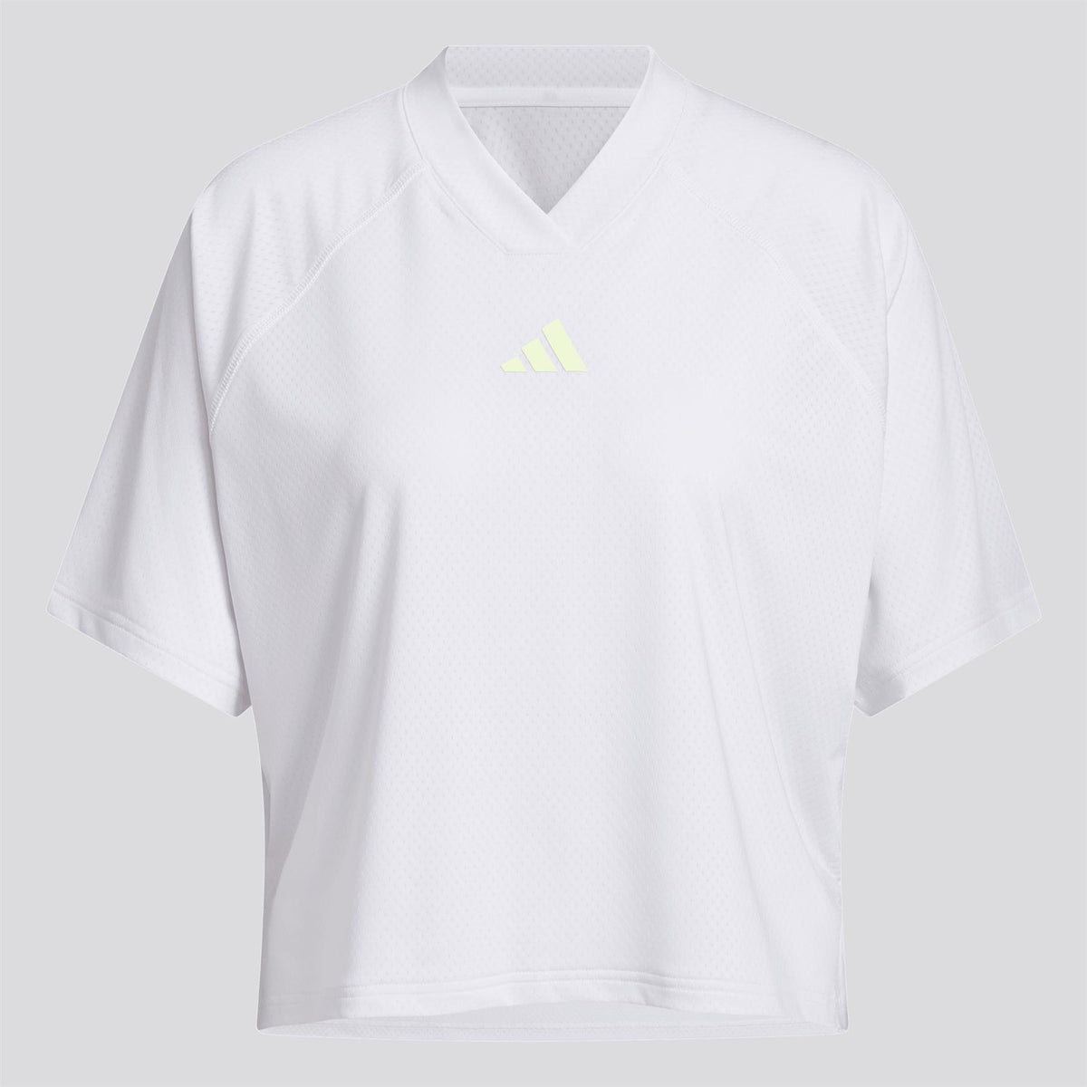 Beyond The Course Climacool Loose V-Neck Top White