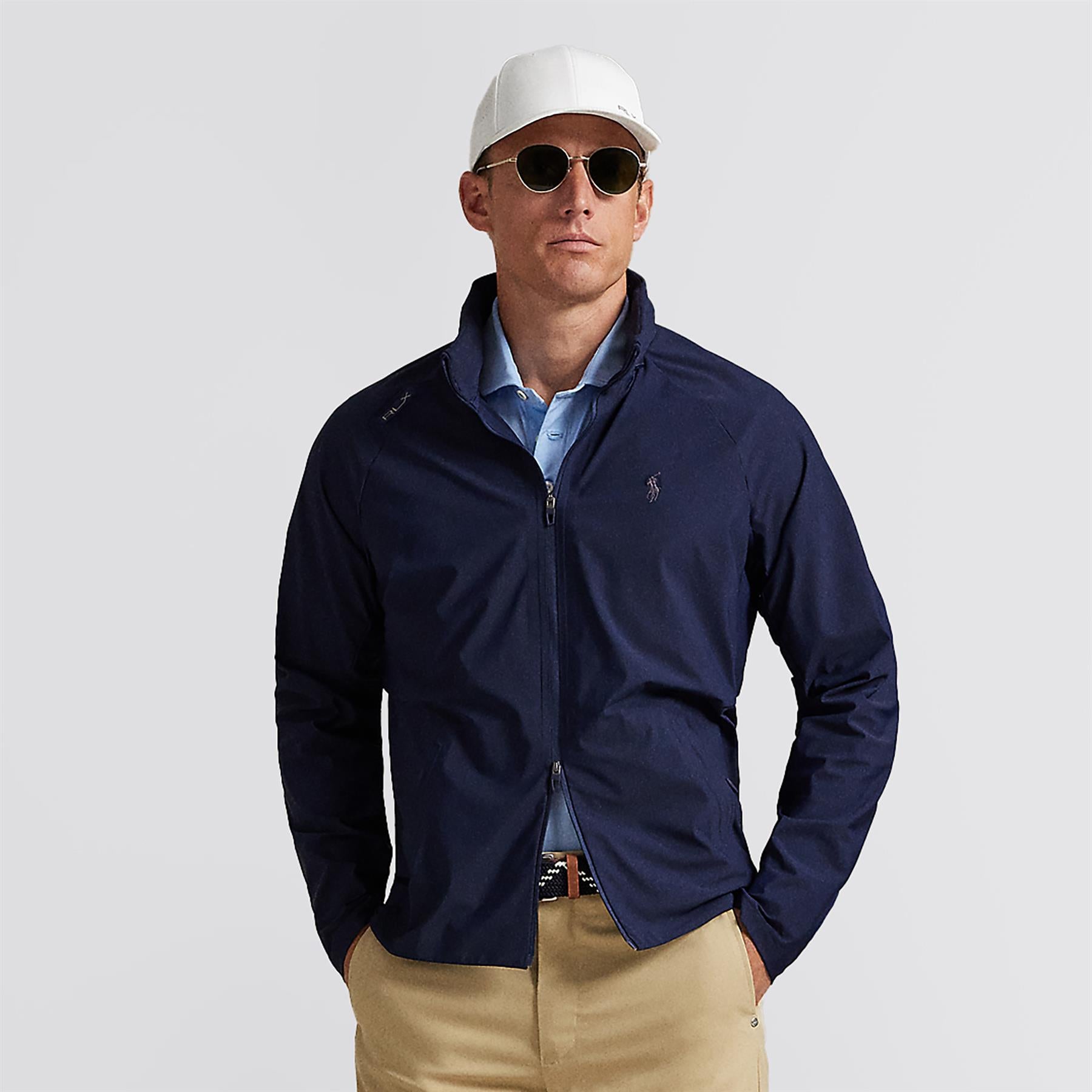 RLX Lightweight Hooded Jacket Refined Navy