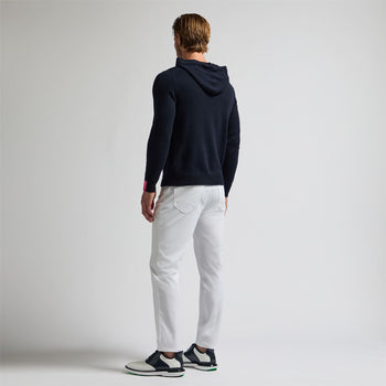 Washable Cashmere Hoodie Twilight