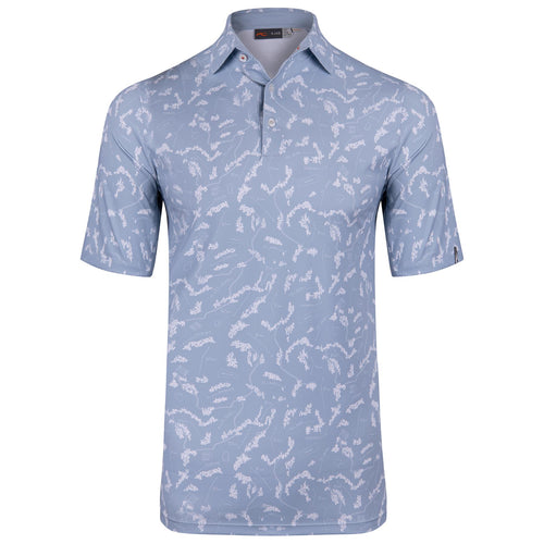 Golfer Polo Blue Fog/White - AW24