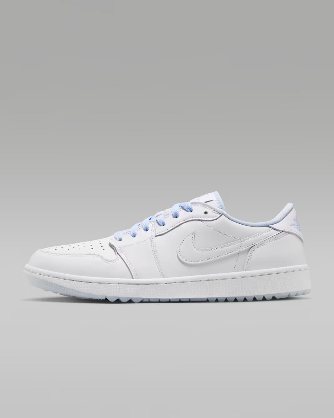Air Jordan 1 Low G White/White/Hydrogen Blue