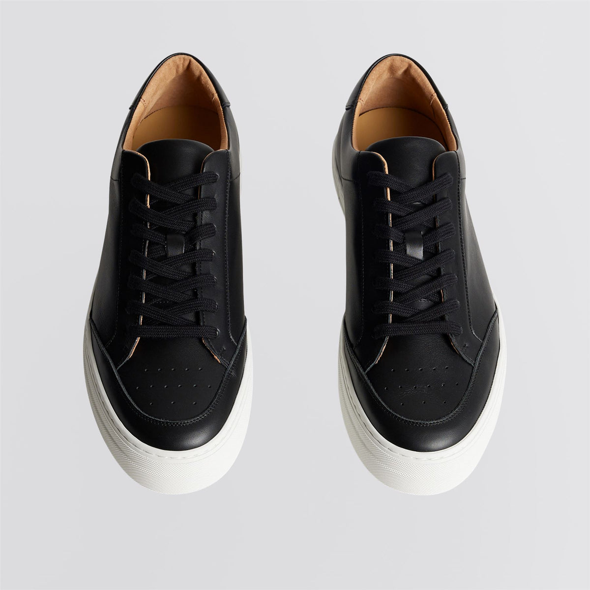 Art Signature Leather Sneakers Black