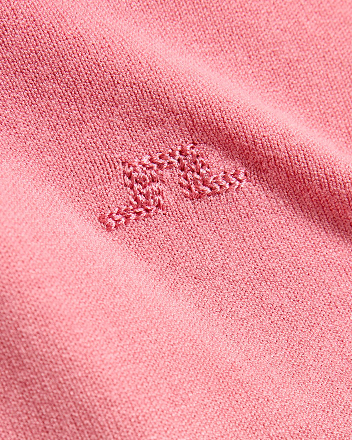 Blake Knit Polo Flamingo Plume