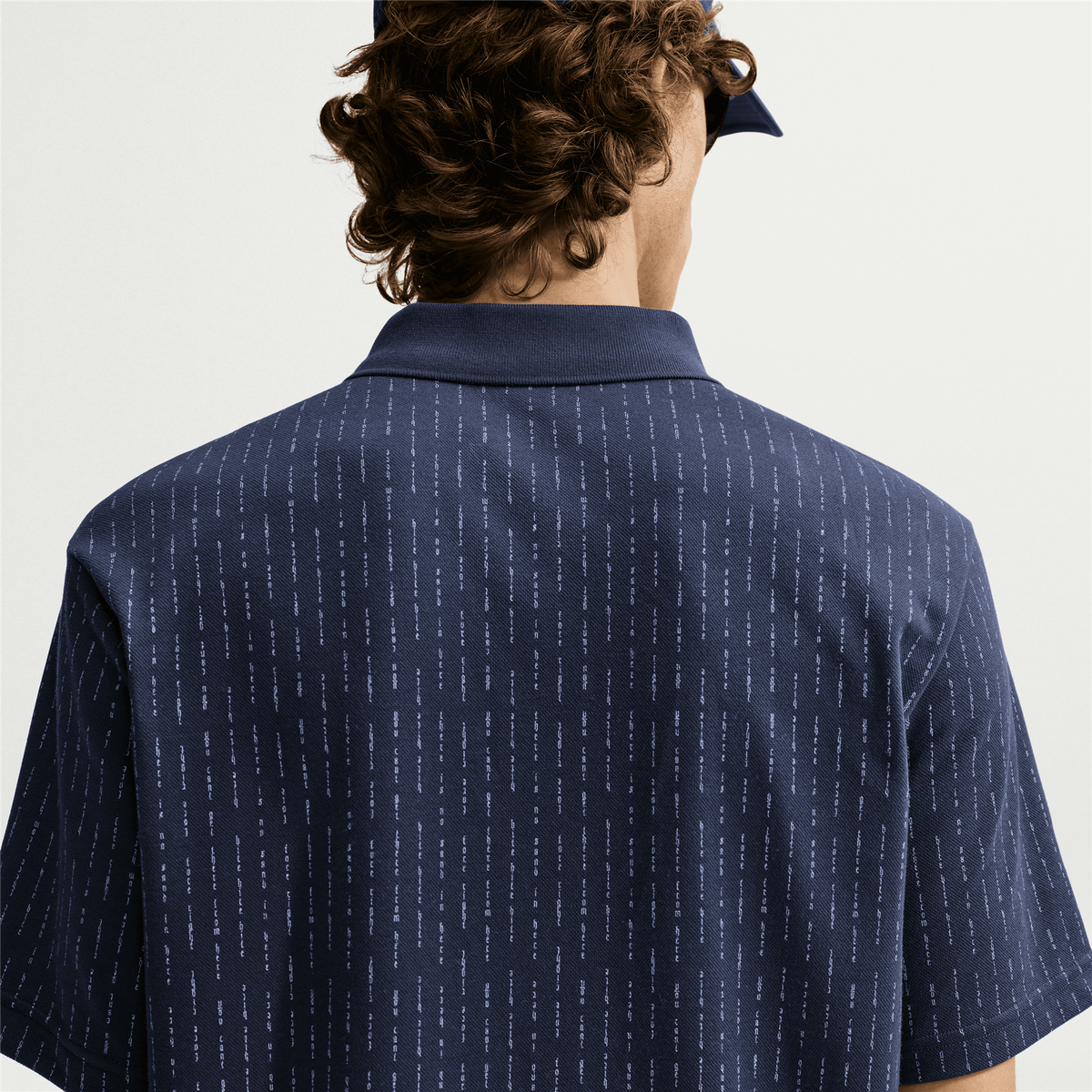 Dri-FIT Fairway Fresh Zip Polo College Navy/Limestone