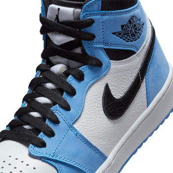 Nike Air Jordan 1 High Top Golf Shoes Blue/White