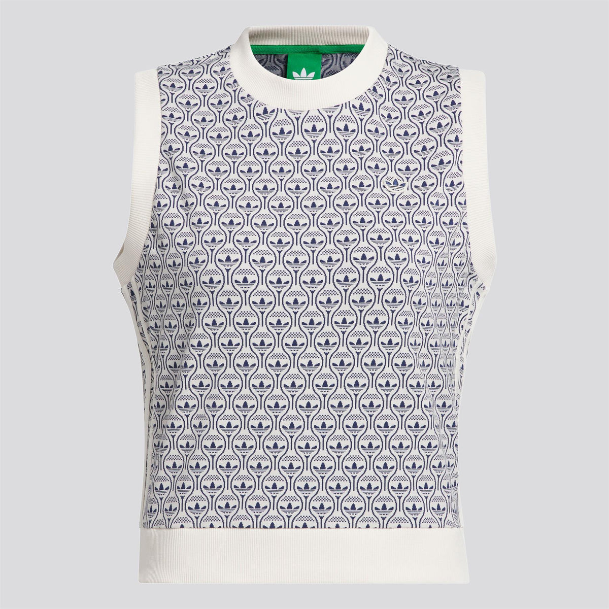 Originals All Over Vest Chalk White/Night Indigo