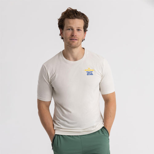 Golf Warning Tee Stone Royal