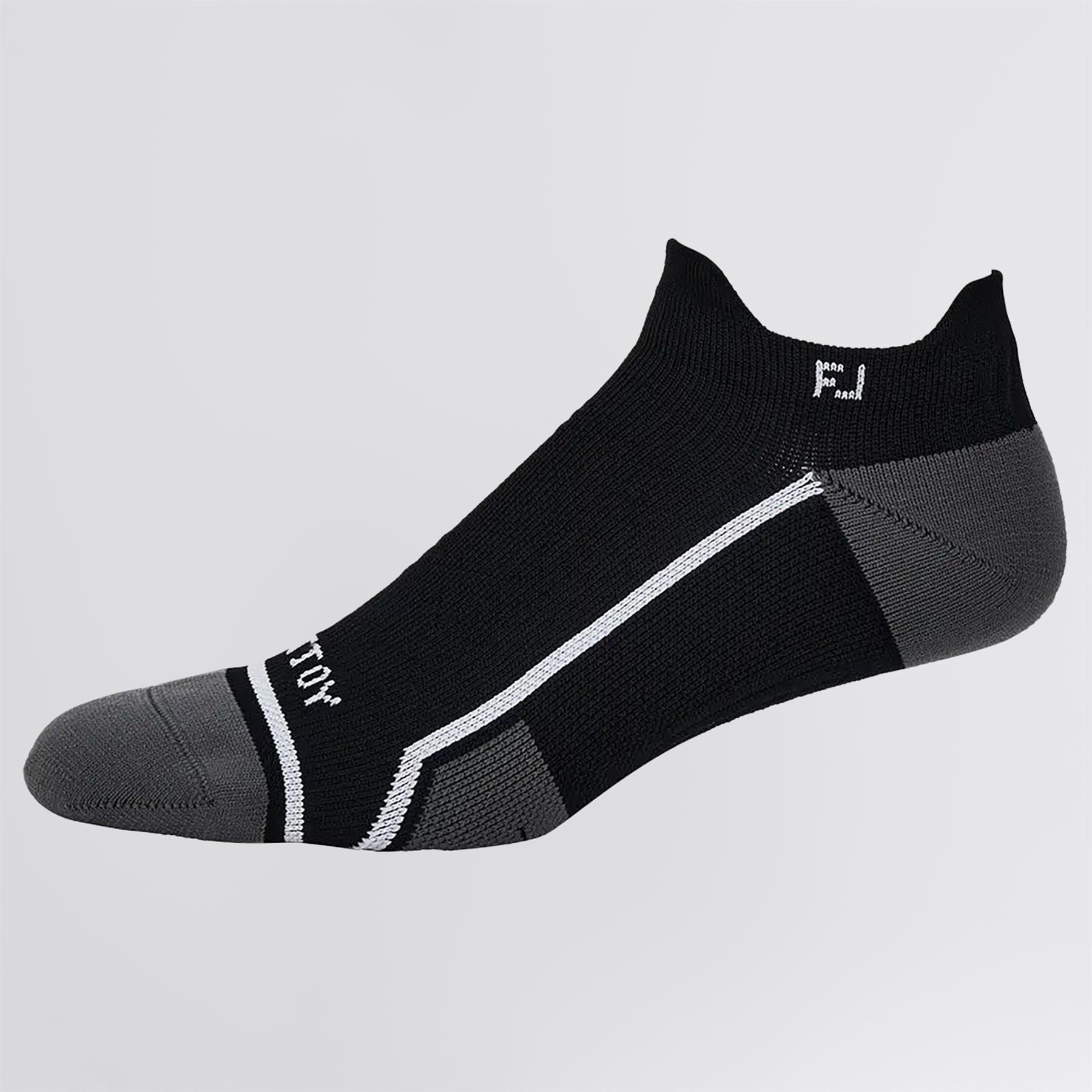 Tech D.R.Y. Roll Tab Socks Black