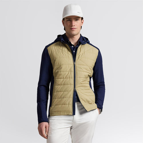 RLX Performance Wool Hooded Hybrid Jacket Refined Navy/Classic Khaki