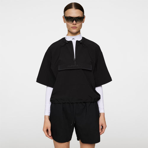Chrisann SS Pullover Jacket Black