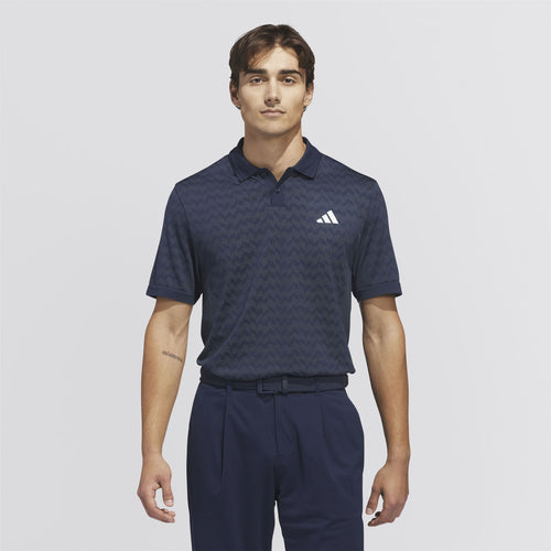 Ultimate365 Seamless Polo Collegiate Navy/White/Wonder Sage