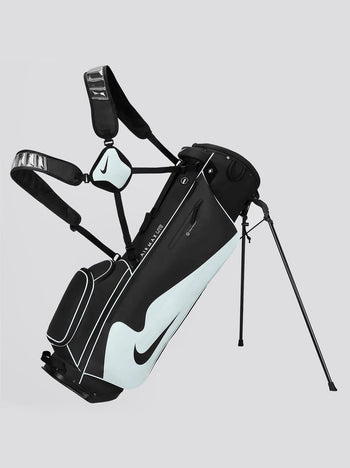 NIKE GOLF キャディバッグ　ブラック　ロゴ Nike Air Max Lite Golf Bag Black/Pure Platinum | TRENDYGOLF UK