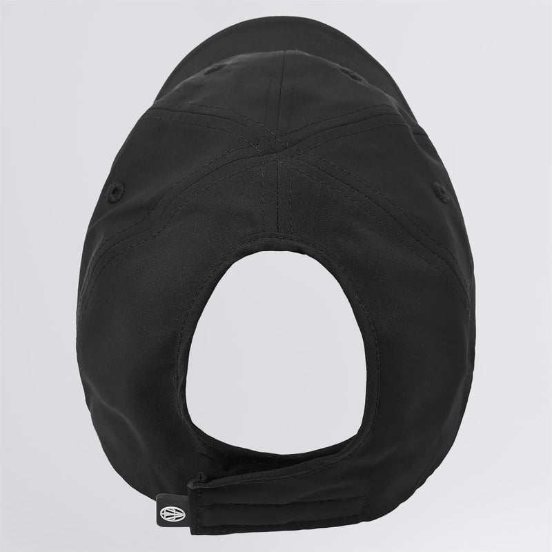 Waterproof High Pony Hat Black