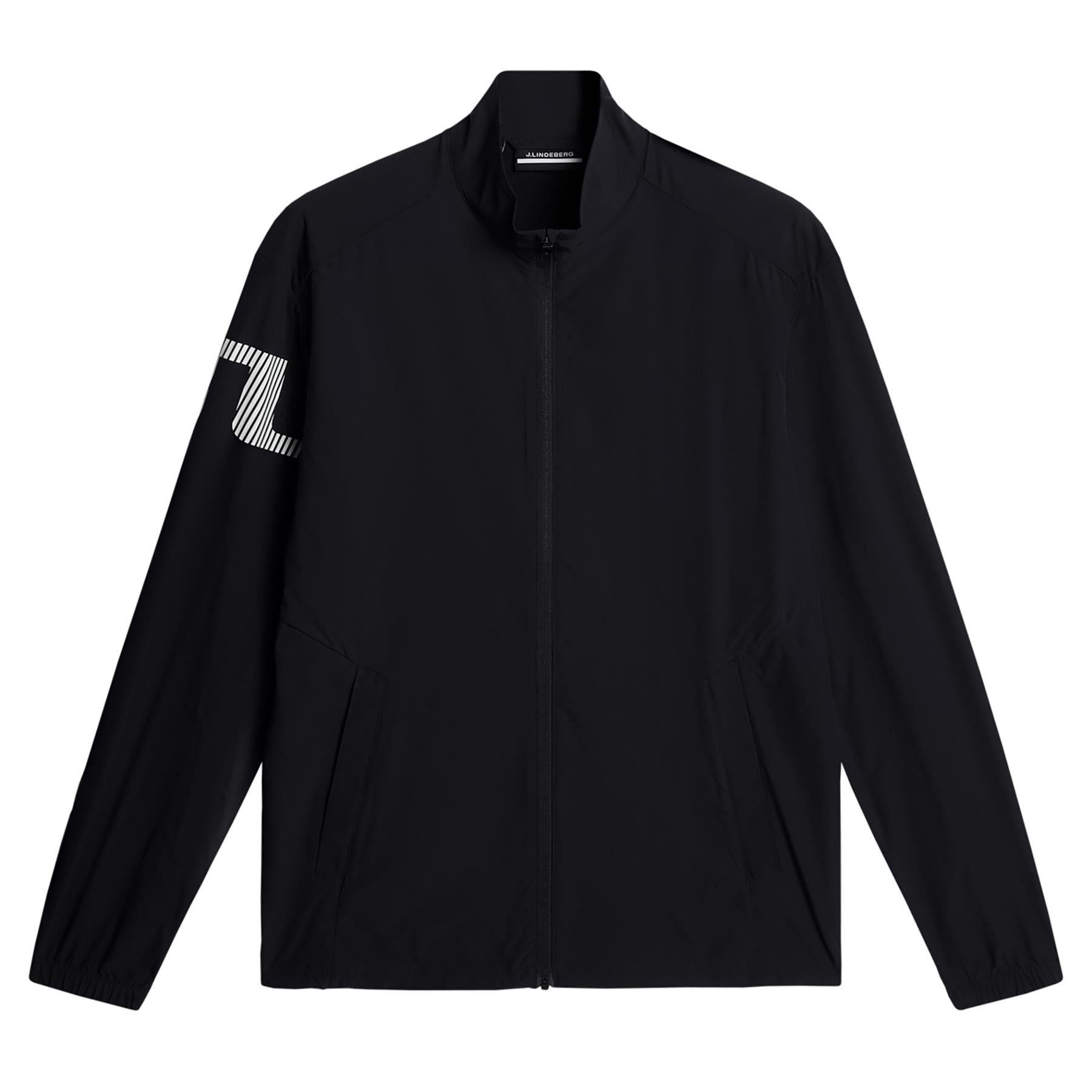 ジャケット・アウター J.L-A.L sound sports windbreaker L J.Lindeberg Heath Shell Wind Jacket Black | TRENDYGOLF UK